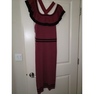 Off shoulder tight dress